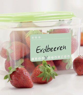 Etiketten op rol 'Maanden voor diepvries'