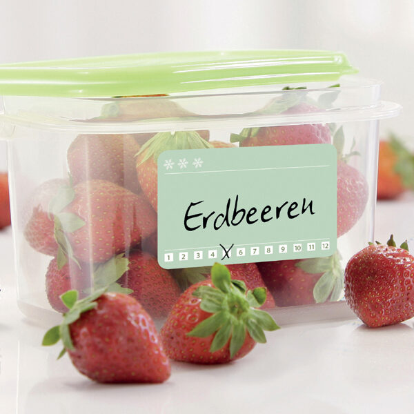 Etiketten op rol 'Maanden voor diepvries'