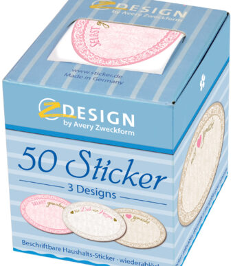 Avery Zelfklevende roldecoratie 'Zelfgemaakt'