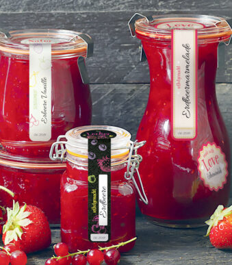 Etiketten 'Gemaakt met liefde'