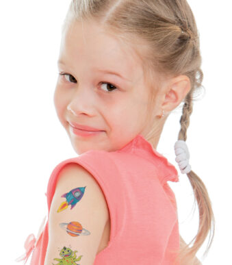 Kinder Tijdelijke Tatoeages 'Ruimte'