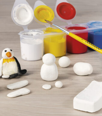 EBERHARD FABER boetseerklei EFA Plast KIDS, wit