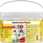 EBERHARD FABER Modelliermasse ´EFA Plast Kids´, weiß, Eimer