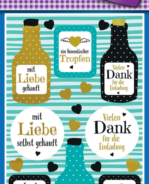 Avery Multifunctionele Uitnodigingsstickers