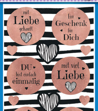 Avery Doelproduct Cadeaulabels 'Wensknopjes'