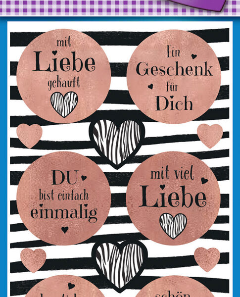 Avery Doelproduct Cadeaulabels 'Wensknopjes'