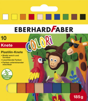 Eberhard Faber kleurrijke kneedklei - set van 10