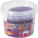 EBERHARD FABER boetseerklei Glitter, lila-glitter, 100 g doosje