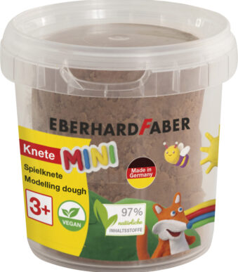 EBERHARD FABER boetseerklei, bruin, 140 g doos