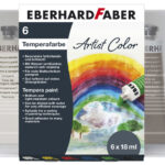 EBERHARD FABER plakkaatverf Artist Color, 6 stuks in etui