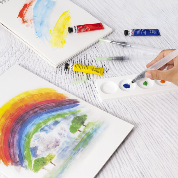 EBERHARD FABER plakkaatverf Artist Color, 6 stuks in etui