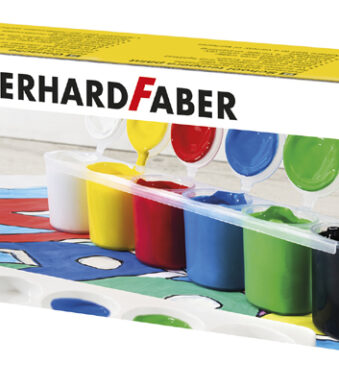 EBERHARD FABER schoolverf EFA Color, 6 stuks in etui, 6 x 25 ml