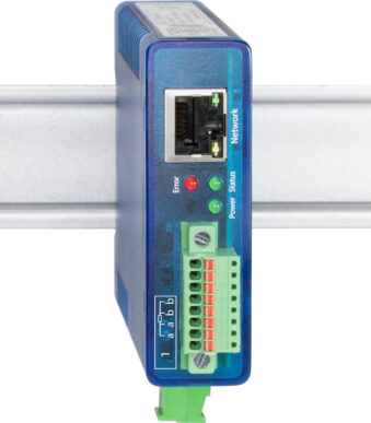 Web-thermometer PT100/PT1000, 10/100 Mbit ethernetpoort