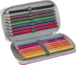 EBERHARD FABER schooletui Double Decker, 30-delig, roze