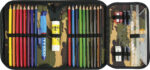 EBERHARD FABER schooletui Camouflage, groen, 32-delig