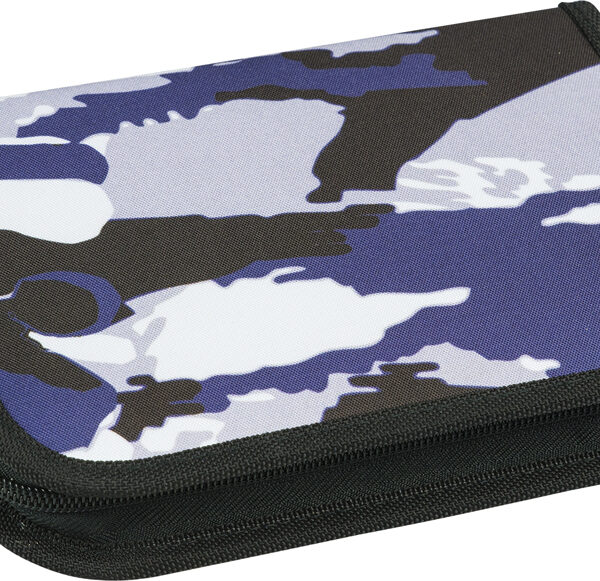 EBERHARD FABER schooletui Camouflage, grijs, 32-delig