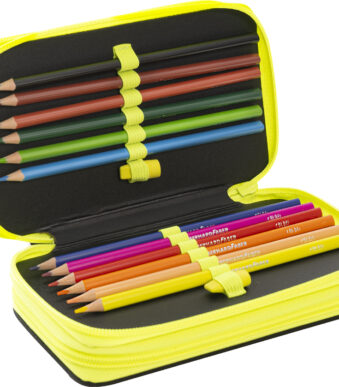 EBERHARD FABER schooletui Triple Decker Race Car, 36-delig