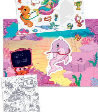 Avery Stickerplakboek, formaat A5, Zeemeermin