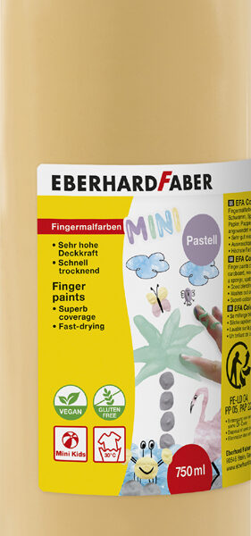 EBERHARD FABER vingerverf EFA Color, pfirsich, 750 ml