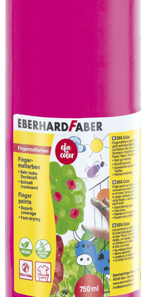 EBERHARD FABER vingerverf EFA Color, magenta licht, 750 ml