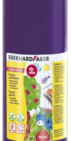 EBERHARD FABER vingerverf EFA Color, purperviolet, 750 ml