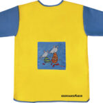 EBERHARD FABER schilderschort Mini Kids, geel/blauw