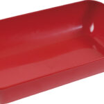 EBERHARD FABER knutselbak, van kunststof, rood