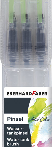 EBERHRAD FABER watertankpenseel Artist Color, set van 3