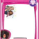 Maped schrijfbord Barbie, droog uitwisbaar, wit