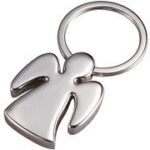 Metalen beschermengel sleutelhanger 'CELIA'