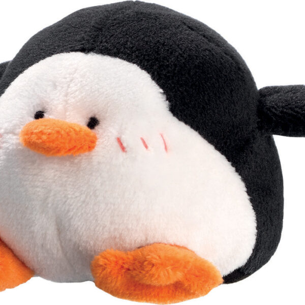 Maped pluche schoolbordspons 'Pinguïn', zwart/wit