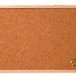 Kurktafel 'Memobord', 800 x 600 mm, bruin