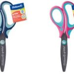 Pelikan griffix schoolschaar, rond, lieflijk roze.