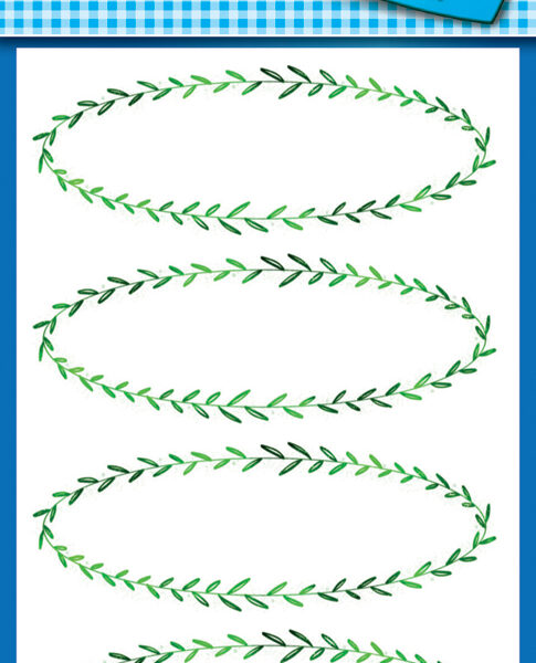 Avery Huishoudelijke Etiketten 'Ranken'