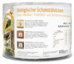 HELLMA Belgische chocolade tabletjes, in ronde silo