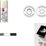 Marabu spuitlak, glanzend grijs