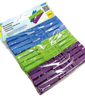 Peggy Perfect Klemmen voor Wasgoed, Plastic, Lengte: 70 mm