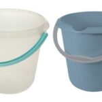 Schoonmaakemmer 'mika', 10 liter, doorzichtig