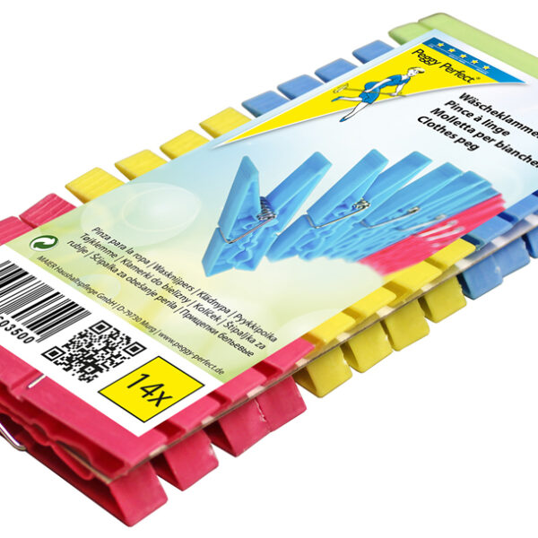 Peggy Perfect Wasknijpers, kunststof, lengte: 97 mm