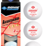 Donic tafeltennisbal 'Avantgarde 3-ster', wit
