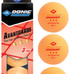 Voorhoedse tafeltennis-bal 3-ster, oranje