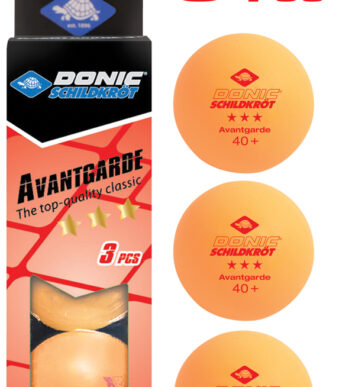 Voorhoedse tafeltennis-bal 3-ster, oranje