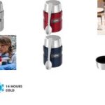 Thermos voedseldrager roestvrijstaal, 0,47 liter, zilverkleurig