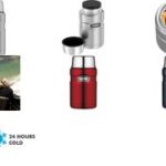 Thermos voedseldrager roestvrij staal, 0,71 liter, zilverkleurig