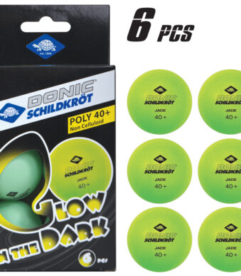 Tafeltennis glow in the dark bal, groen