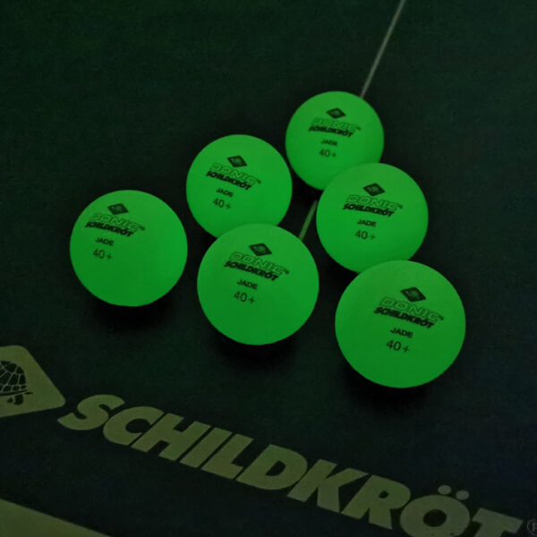 Tafeltennis glow in the dark bal, groen