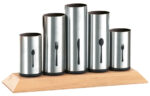 Bestekbakje PIPES, met 5 houders