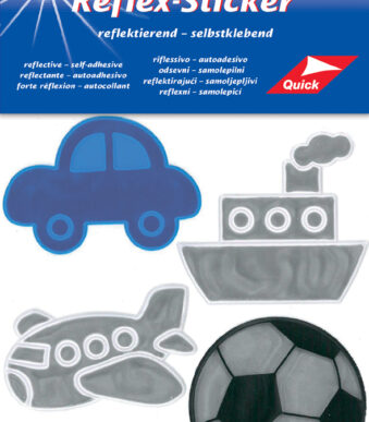 Gereflecteerde stickerboek 'Jongens', geassorteerd