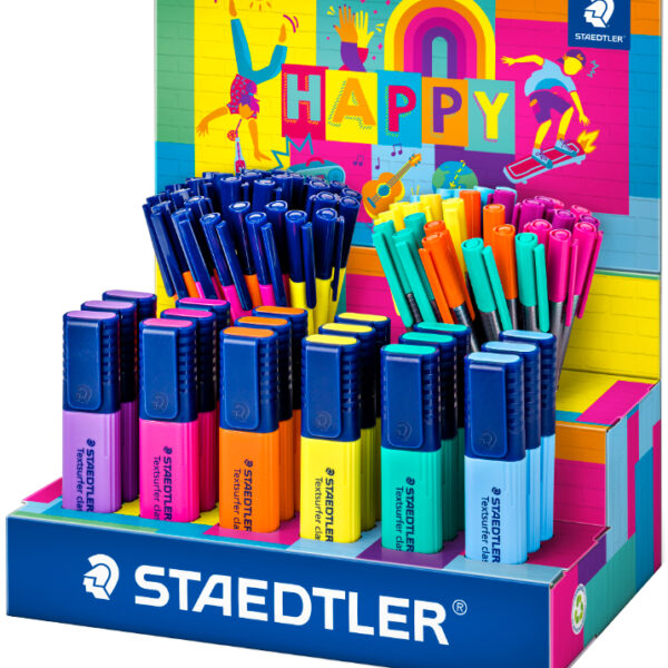 Staedtler Presentatieserie Blij, 78-delige etalagebak