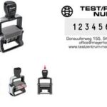 Numeriek stempel professioneel 4.0, 8 cijfers